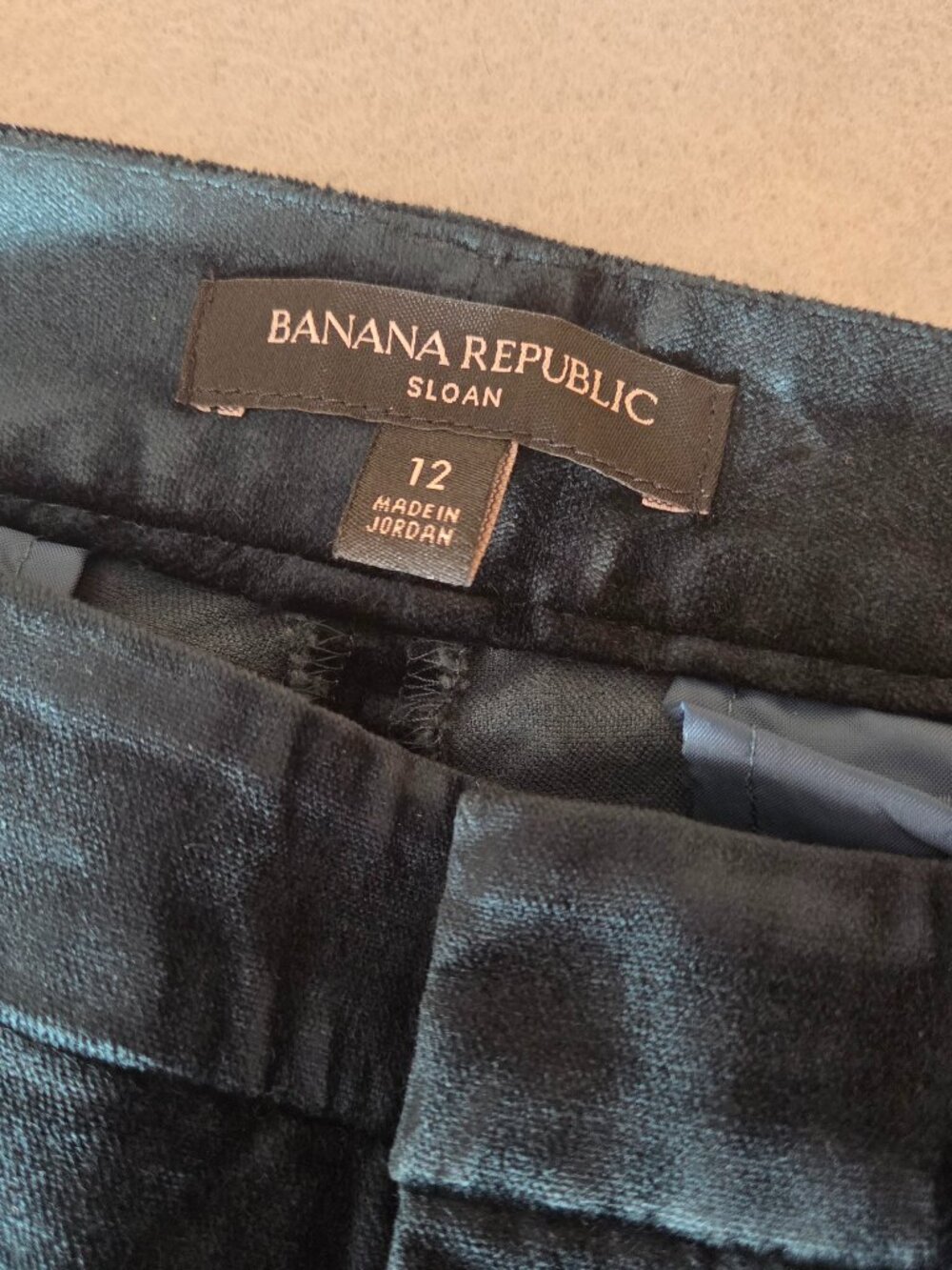 Dark Forest Green Velvet Pants